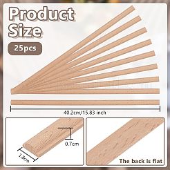25 шт. деревянного потолочного молдинга&nbsp;AJEW-OC0014-96C