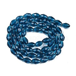 Прозрачные стеклянные бусины&nbsp;X-EGLA-N013-T10mm-D25