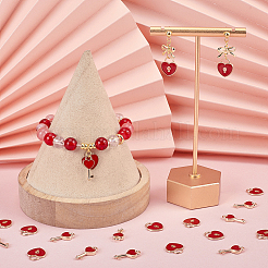 60шт 2 стиля подвески из сплава с эмалью&nbsp;ENAM-SC0005-25