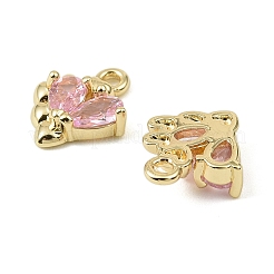 Латунные микро проложить кубического циркония подвески&nbsp;LS-KK-C107-14A-G