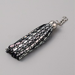 Пу кожа кисточка большие подвески&nbsp;FIND-WH0111-144C