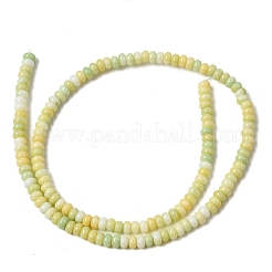 Треснувшая непрозрачная нить стеклянных бусин&nbsp;GLAA-D306-A03