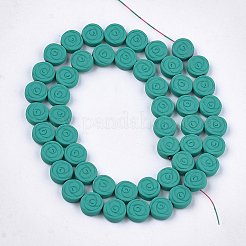 Окрашенного распылением немагнитных синтетических нитей гематита бусы&nbsp;G-T116-24-14