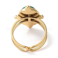 Ионное покрытие (IP) кольцо из нержавеющей стали 304&nbsp;RJEW-B059-06G-02