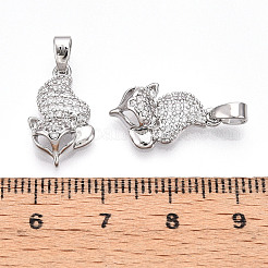 Латунные микро проложить кубического циркония подвески&nbsp;KK-T070-84P