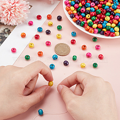 1200 шт деревянные бусины&nbsp;WOOD-UN0001-28