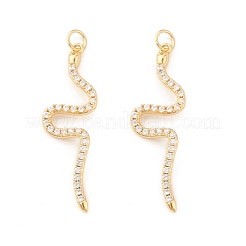 Кулоны из экологически чистой латуни с микропаве и кубическим цирконием&nbsp;KK-I698-05G