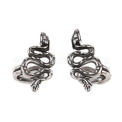 Серьги-гвоздики из нержавеющей стали 316&nbsp;AJEW-C044-08B-AS