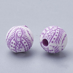 Ремесло стиль акриловые бусины&nbsp;MACR-Q226-05A-8mm