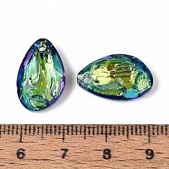 Подвески из гальванического стекла&nbsp;EGLA-T029-04D