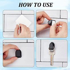 Автомобильные мини-крючки из смолы&nbsp;AJEW-WH0299-41