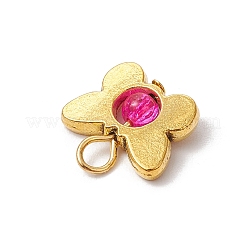 Подвески из стеклянных бусин с эффектом потрескивания&nbsp;PALLOY-JF03580