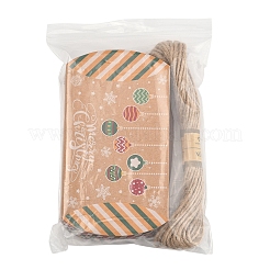 24 шт. 12 стиля картонные коробки-подушки для конфет с рождественской тематикой&nbsp;CON-FS0001-12