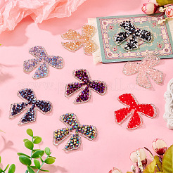 9 шт. 9-х цветные заплатки из полиэфирной ткани&nbsp;PATC-TA0001-30