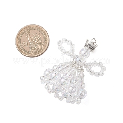 Прозрачные акриловые большие подвески&nbsp;PALLOY-MZ01193-01