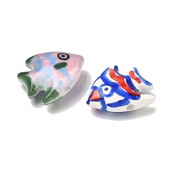 Фарфоровые бусины ручной работы&nbsp;PORC-N009-08