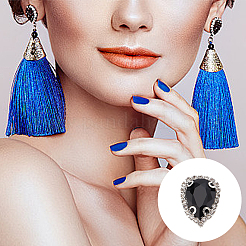 30шт. стеклянные пришивные стразы&nbsp;FIND-AN0001-71