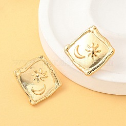 Серьги-гвоздики из нержавеющей стали 304&nbsp;EJEW-D309-01G