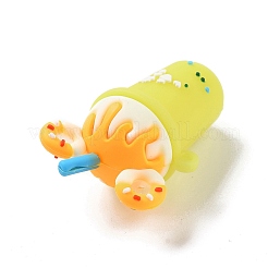 Большие подвески из непрозрачного пластика из ПВХ&nbsp;X-KY-D022-05B