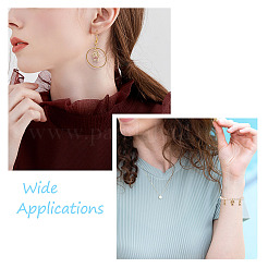 16 шт. 8 подвески из латуни с микропаве из разноцветных кубических цирконий&nbsp;ZIRC-FW0001-03