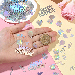 2 пакетик пластикового конфетти&nbsp;DIY-SC0031-54A