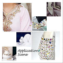 Шить на горный хрусталь&nbsp;RGLA-T091-10x14mm-15G