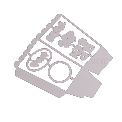 Поп-корн коробка рамка из углеродистой стали резки трафареты&nbsp;LS-DIY-F036-30