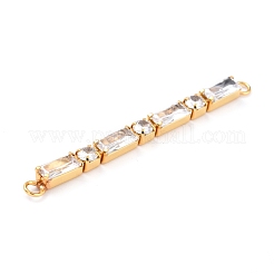 Латунные прозрачные соединители с кубическим цирконием&nbsp;ZIRC-G170-25G