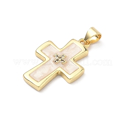 Латунные микро проложить кубического циркония подвески&nbsp;KK-P345-57G