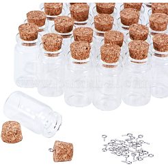 Стеклянная банка&nbsp;AJEW-PH0015-01