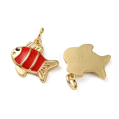 Морские латунные подвески&nbsp;KK-D221-21G-02