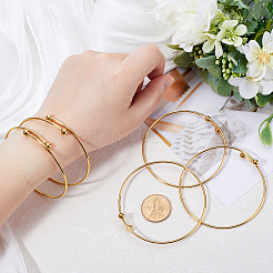 6шт регулируемый браслет-манжета из нержавеющей стали 304&nbsp;MAK-BBC0001-09