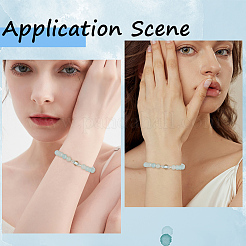 80 шт. разделительные бусины из нержавеющей стали 304&nbsp;STAS-BBC0008-27B-P