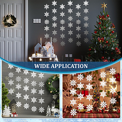 6 шт. бумажные снежинки для подвесных баннеров&nbsp;DIY-ME0001-95