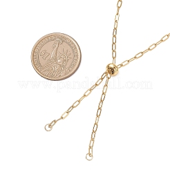 Изготовление ожерелья со скрепками из нержавеющей стали 304 толщиной 2.5 мм&nbsp;AJEW-JB01407