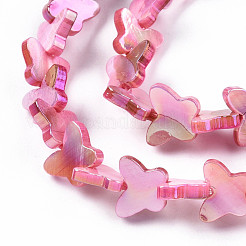 Нити бусин из натуральных пресноводных ракушек&nbsp;SHEL-N026-206B