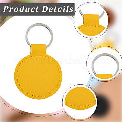 24шт 8 стиля брелок из искусственной кожи&nbsp;KEYC-SC0001-85