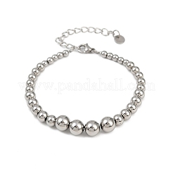 Браслеты из нержавеющей стали 304 для женщин&nbsp;LS-BJEW-Z136-02P