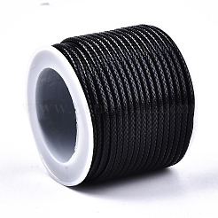 Корейская вощеной шнуры полиэфирные&nbsp;YC-Q006-2.0mm-12