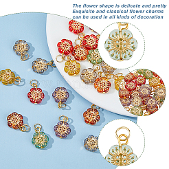 Акриловые подвески с золотым металлическим покрытием&nbsp;PALLOY-AB00032