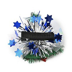 Заколка для волос из фетра с блестками на рождественскую тематику из крокодиловой кожи&nbsp;LS-PHAR-U002-01E