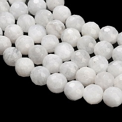 Бусины из натурального радужного лунного камня&nbsp;G-C280-B15-6mm