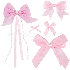 64 шт. 5 стиля полиэстеровый бант украшения аксессуары&nbsp;DIY-SP0004-75