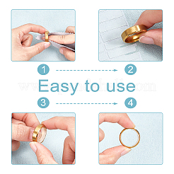 20 шт. невидимое кольцо-регулятор размера из силикона&nbsp;FIND-NB0006-70