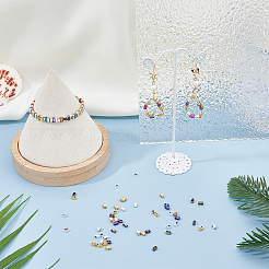 180 шт. 3-цветные гальванизированные немагнитные синтетические гематитовые бусины&nbsp;G-FH0002-10