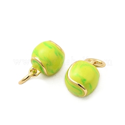 Латунь эмаль подвески&nbsp;KK-A268-21G