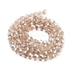Гальванизируйте прозрачное стекло бисер нитей&nbsp;LS-EGLA-A035-T6mm-A22