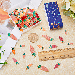 80шт 4 стиля подвески из сплава с эмалью&nbsp;ENAM-SC0004-58