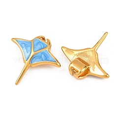 Подвески из нержавеющей стали 304 с эмалью&nbsp;STAS-P438-10G