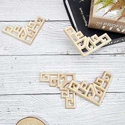 Резная накладка из натурального дерева&nbsp;LS-WOOD-FH0001-31